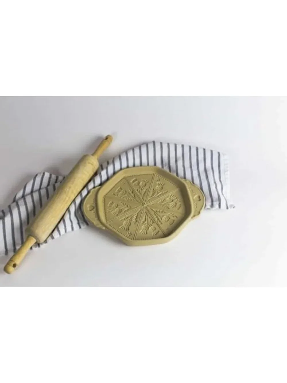 USA-Made Brown Thistle Shortbread Cookie Pan - Perfect for Baking Treats!
